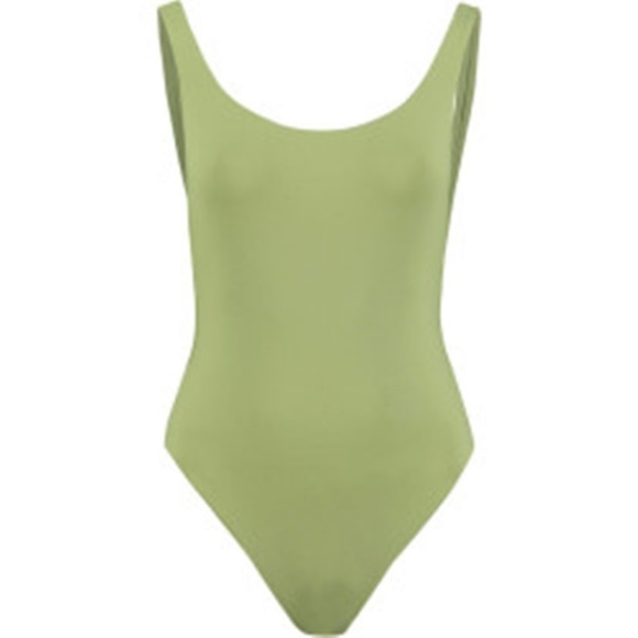 Seafolly 10761-058 Active Retro Tank Maillot Moss - Picture 3 of 3
